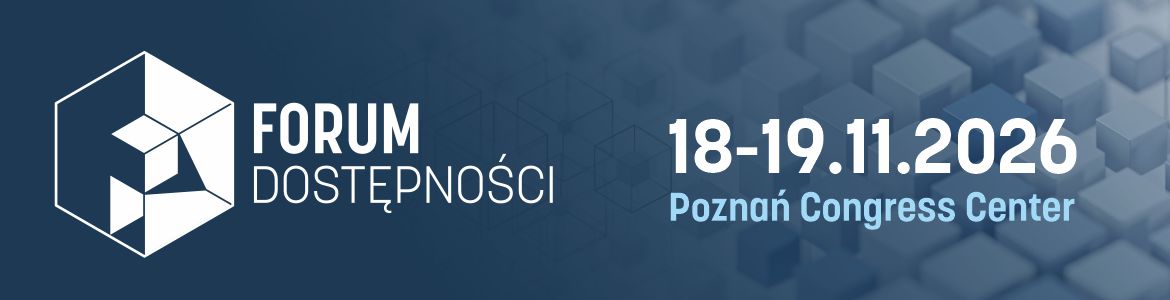 Logo - Forum dostępności
